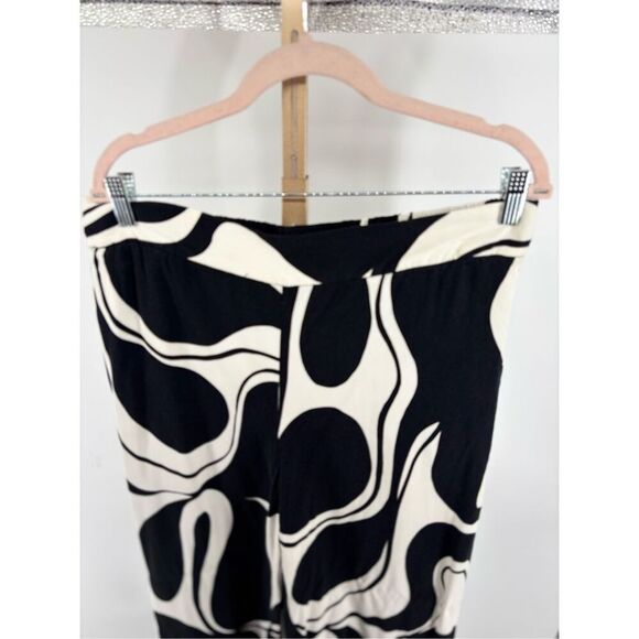 Eloquii Women’s Cookies & Cream Printed Wide Leg Pant Size 14 - Picture 3 of 8